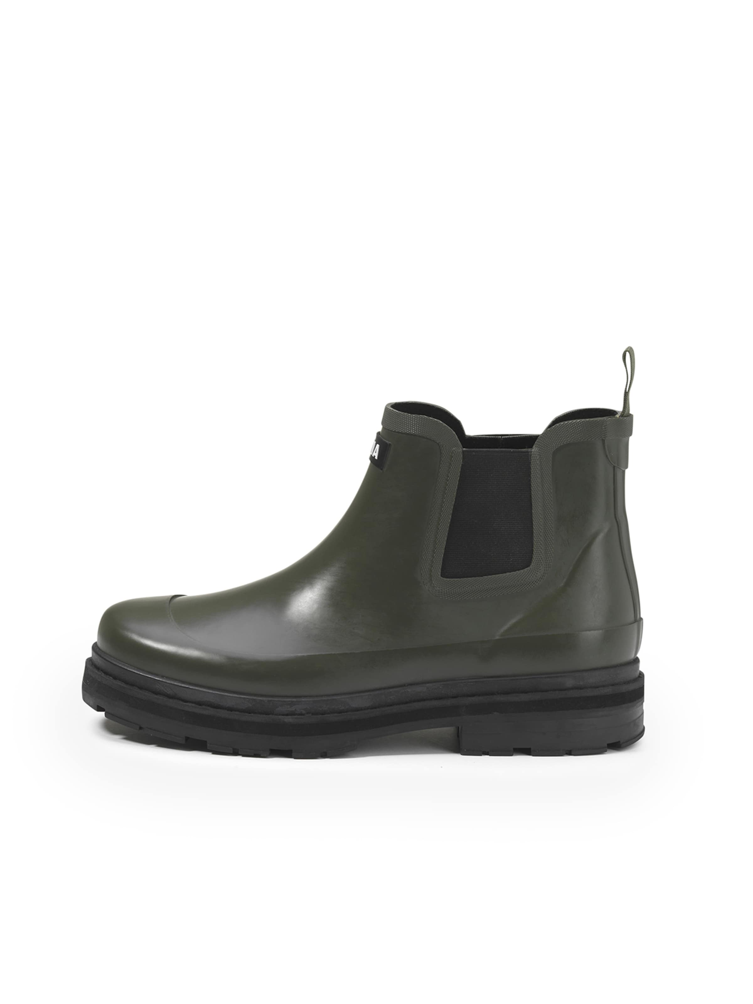 AIGLE Боти до глезена ' SOFT RAIN ' в зелено: отпред