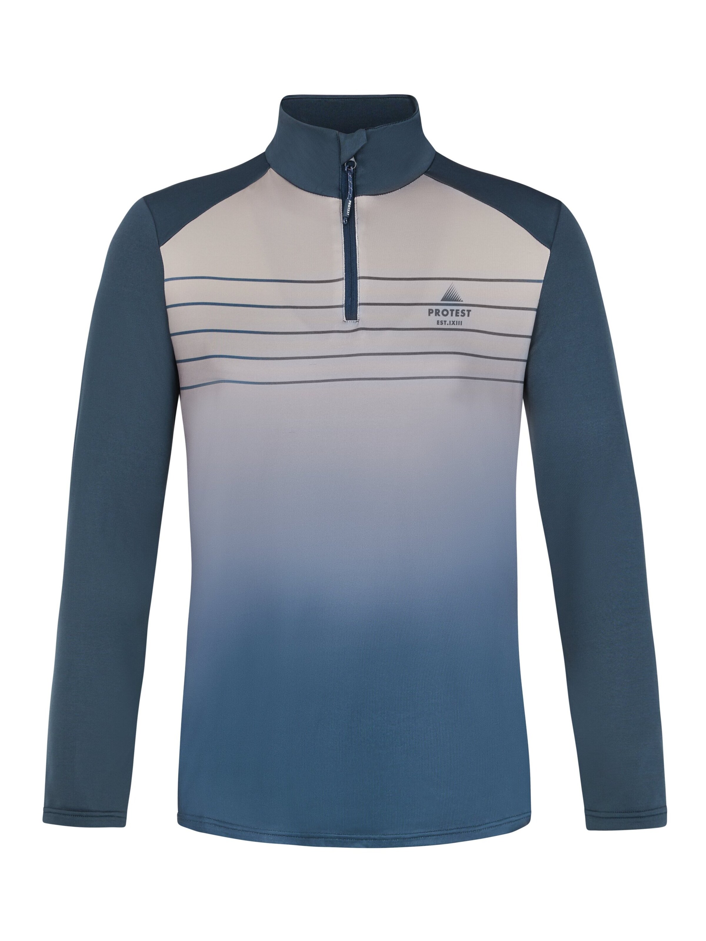 PROTEST Sportsweatshirt 'PRTBIGBY' in Blauw: voorkant