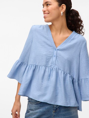 Chemisier 'VMMelony' VERO MODA en bleu