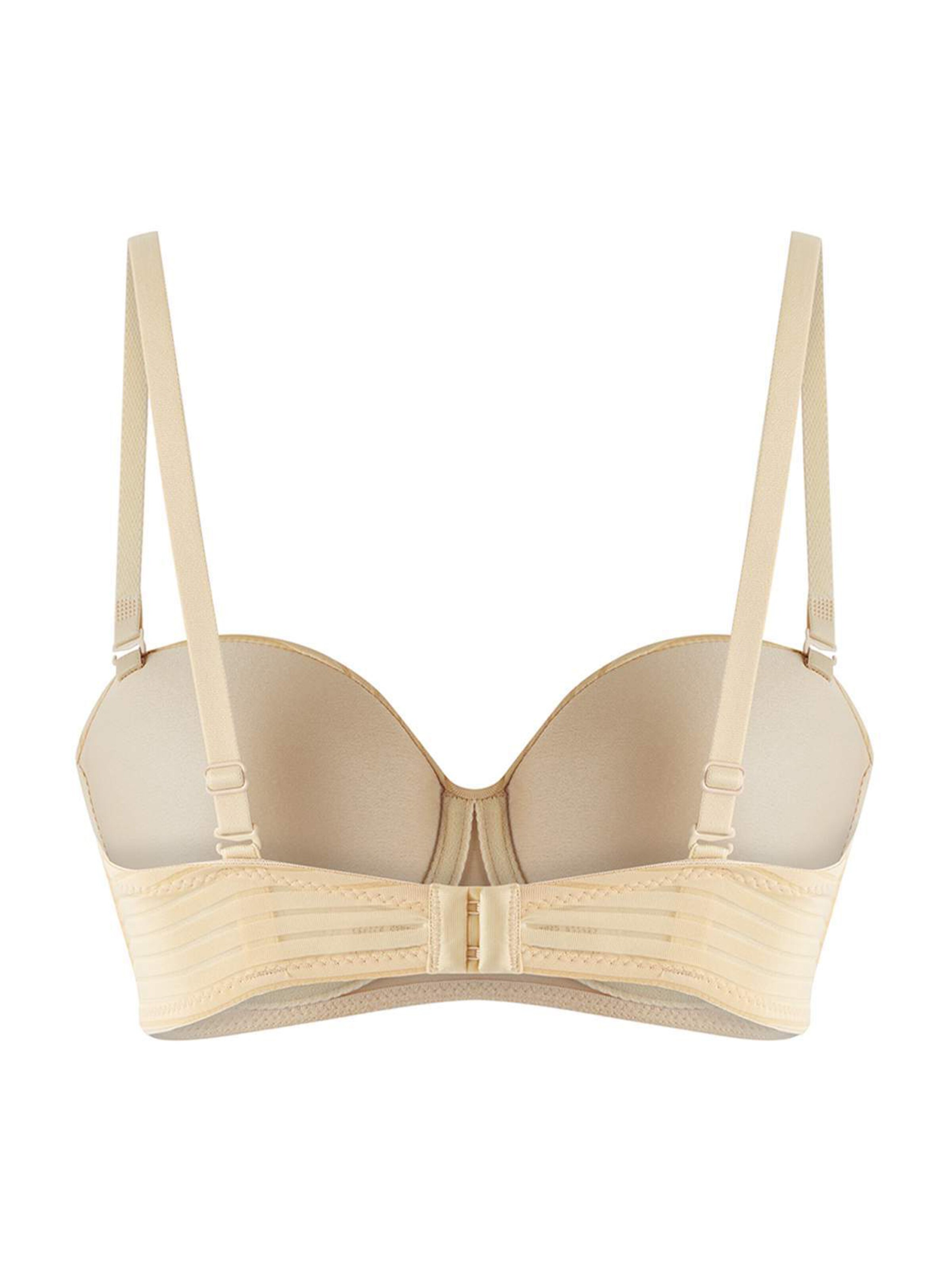 Trendyol Бандо Бюстгальтер в Бежевый