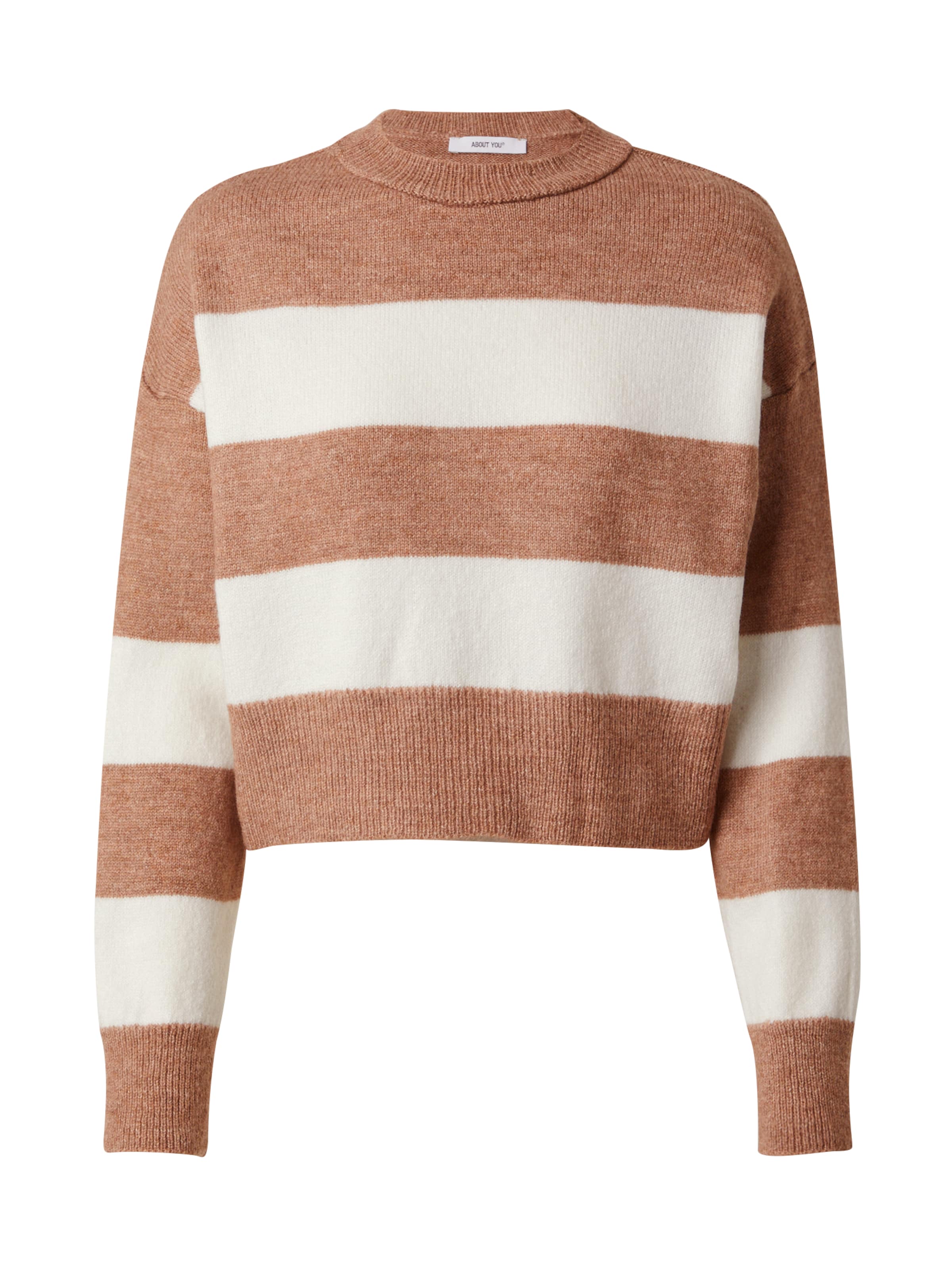 Pull-over &#x27;Aylin&#x27; ABOUT YOU en beige : devant