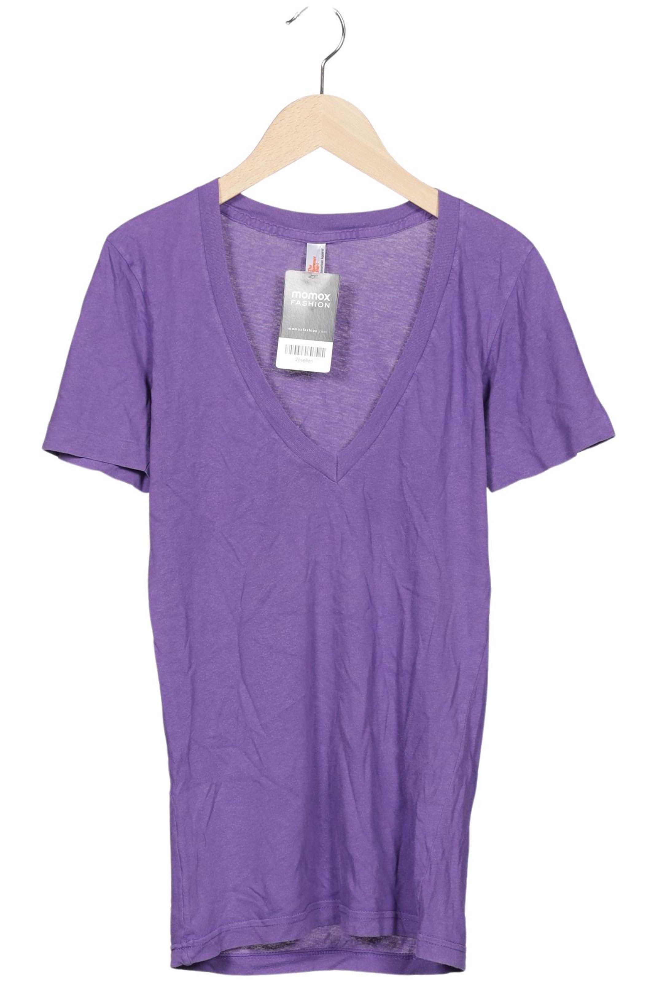 American Apparel Top & Shirt in XXS in Purple: front