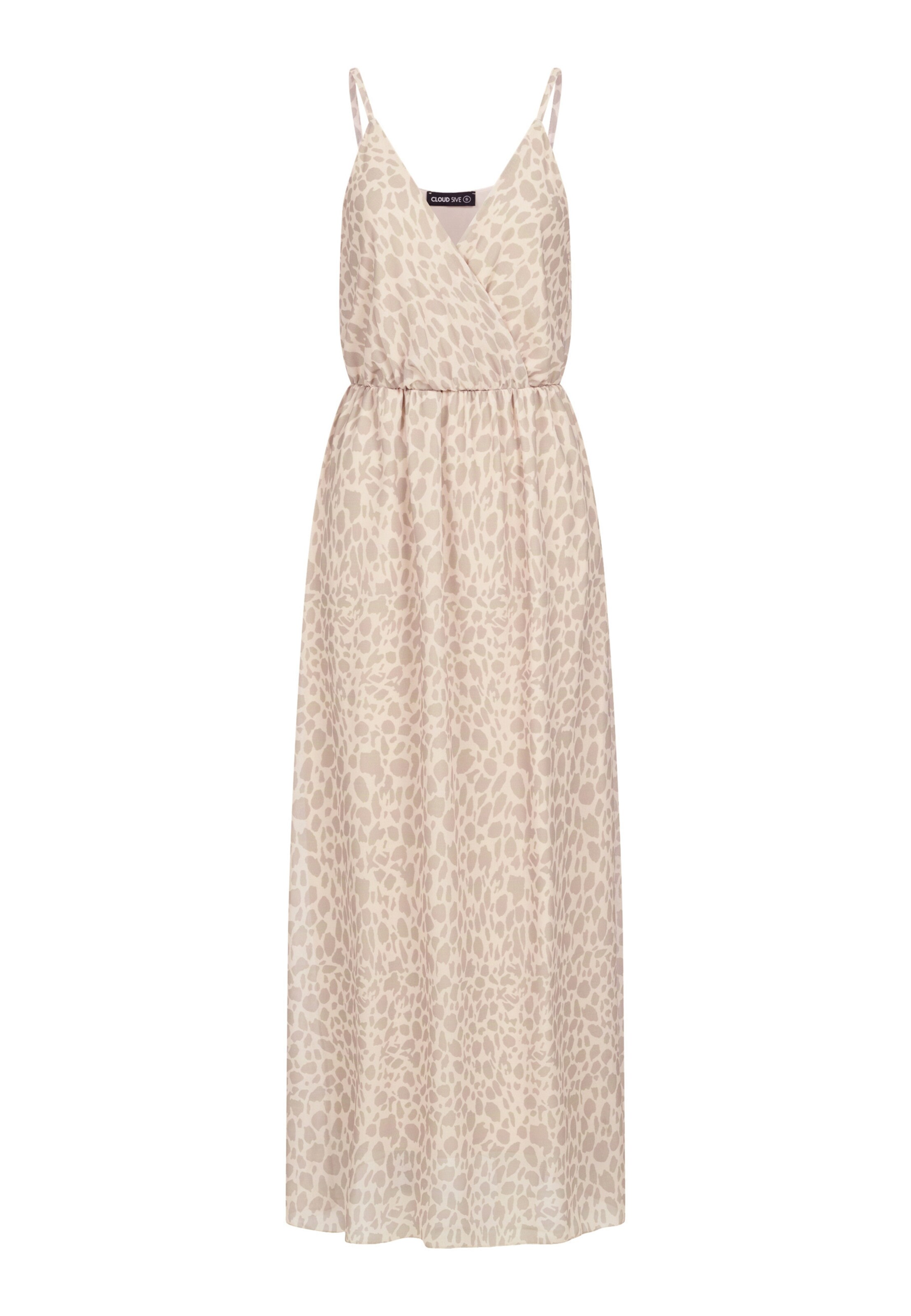 Cloud5ive Kleid in Beige: Vorderseite
