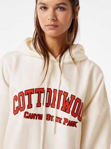 Bershka Sweatshirt in Wit