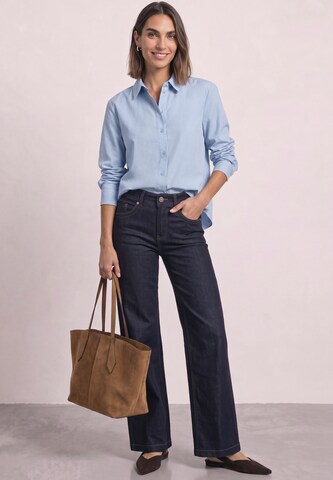 STREET ONE Bluse in Blau