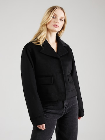 MSCH COPENHAGEN Between-Season Jacket 'Blenda' in Black: front