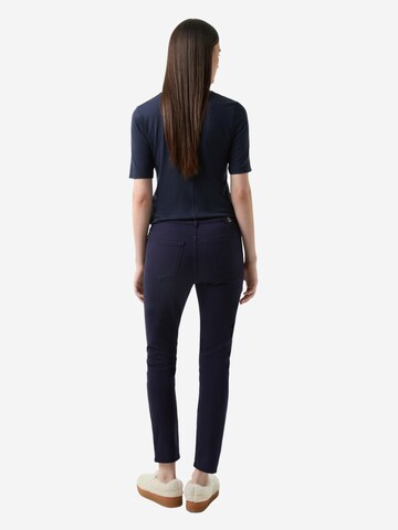 BOGNER Slim fit Trousers 'Julie' in Blue