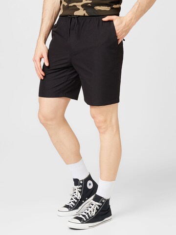 Vintage Industries Regular Shorts 'Eton' in Schwarz: predná strana