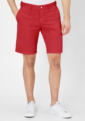 REDPOINT Regular Shorts in Rot: Vorderseite