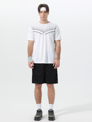 YOUTHUP Tracksuit 'Belüftung' in White: front