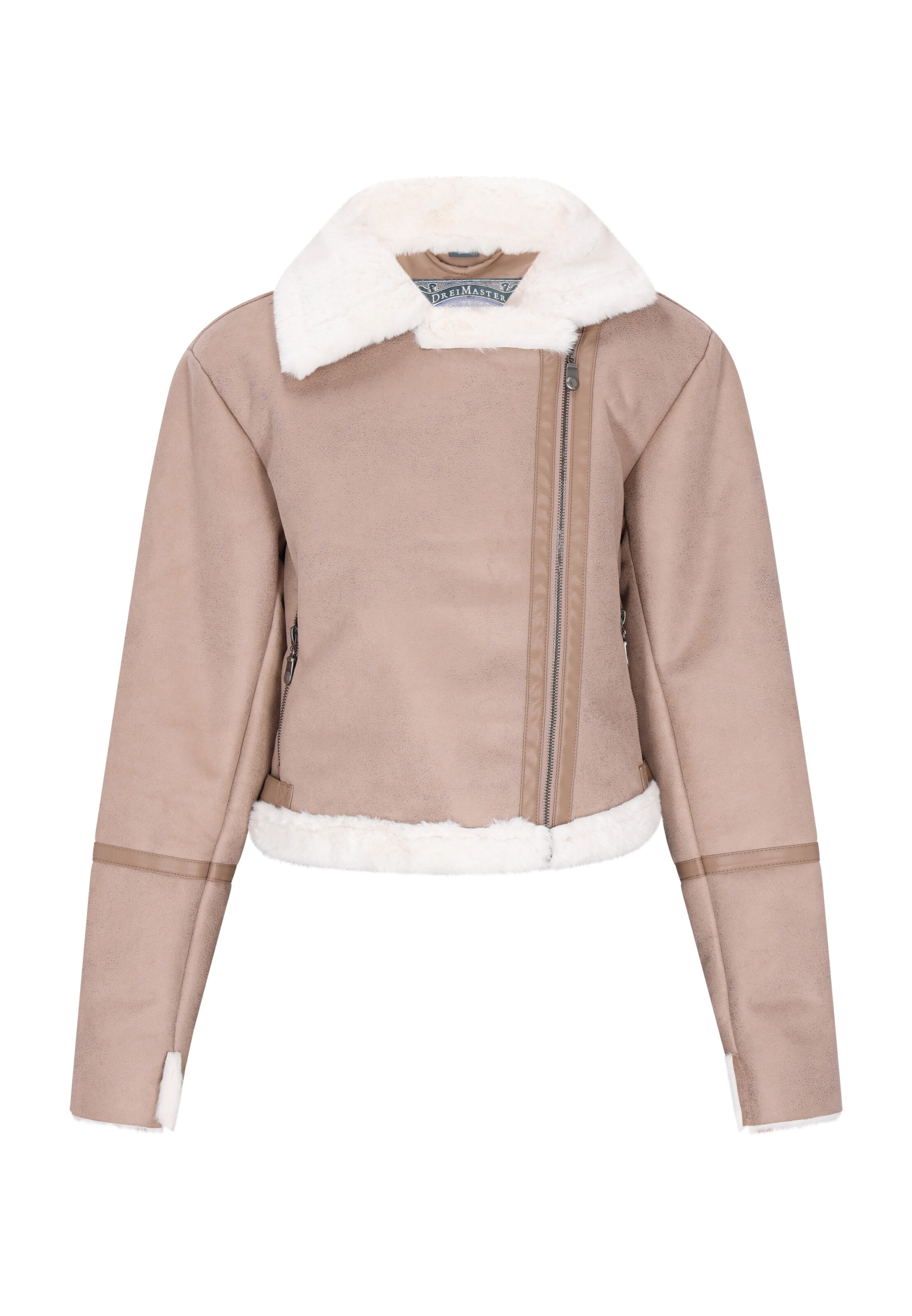 DreiMaster Vintage Between-season jacket in Grey: front