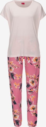 s.Oliver Pajama in Pink: front