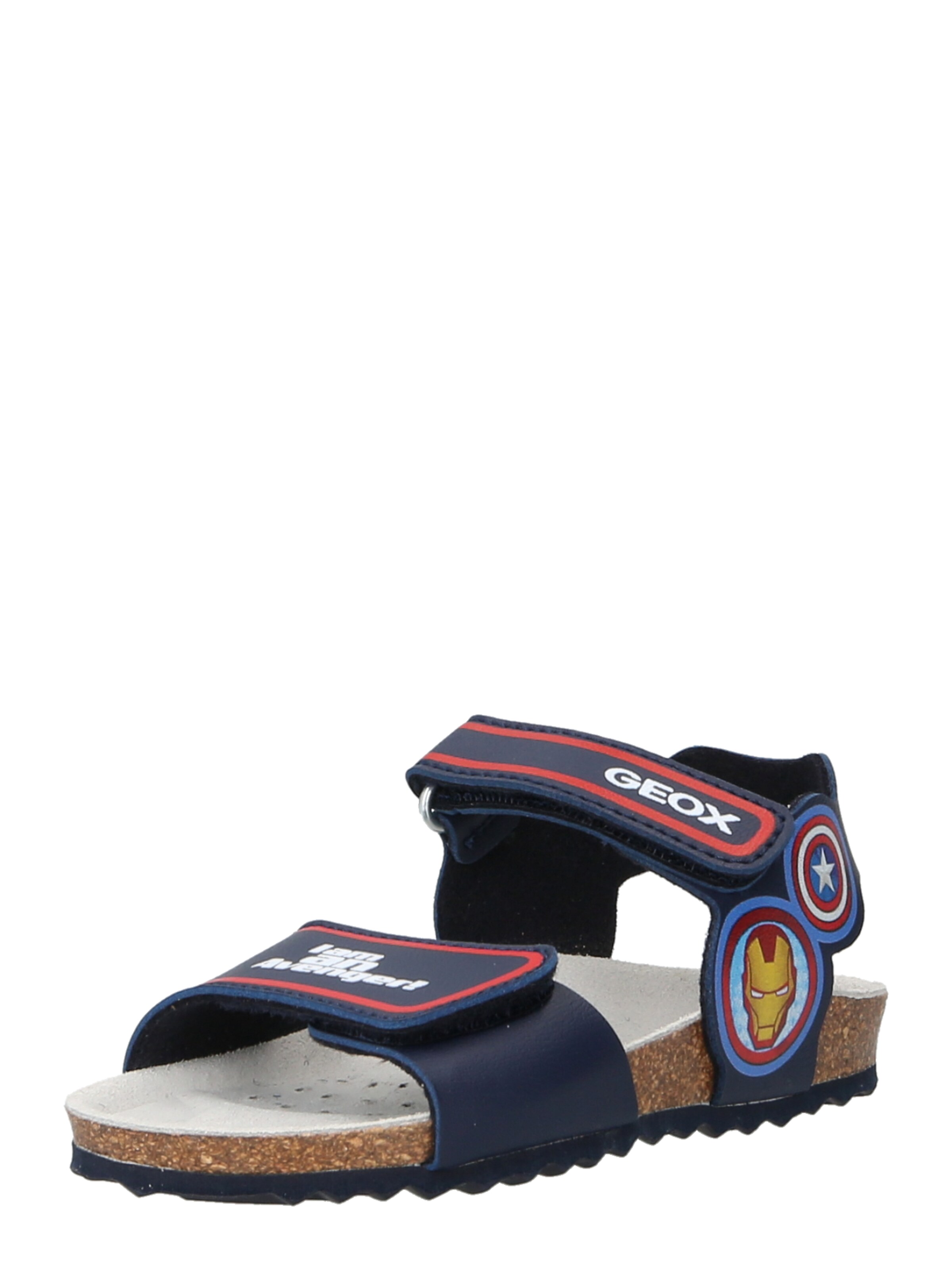 GEOX - Sapatos abertos 'GHITA' em azul: frente