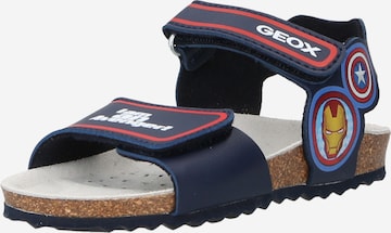 GEOX Sandals & Slippers 'GHITA' in Blue: front