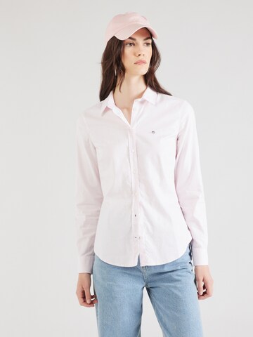 Camicia da donna di GANT in rosa: frontale