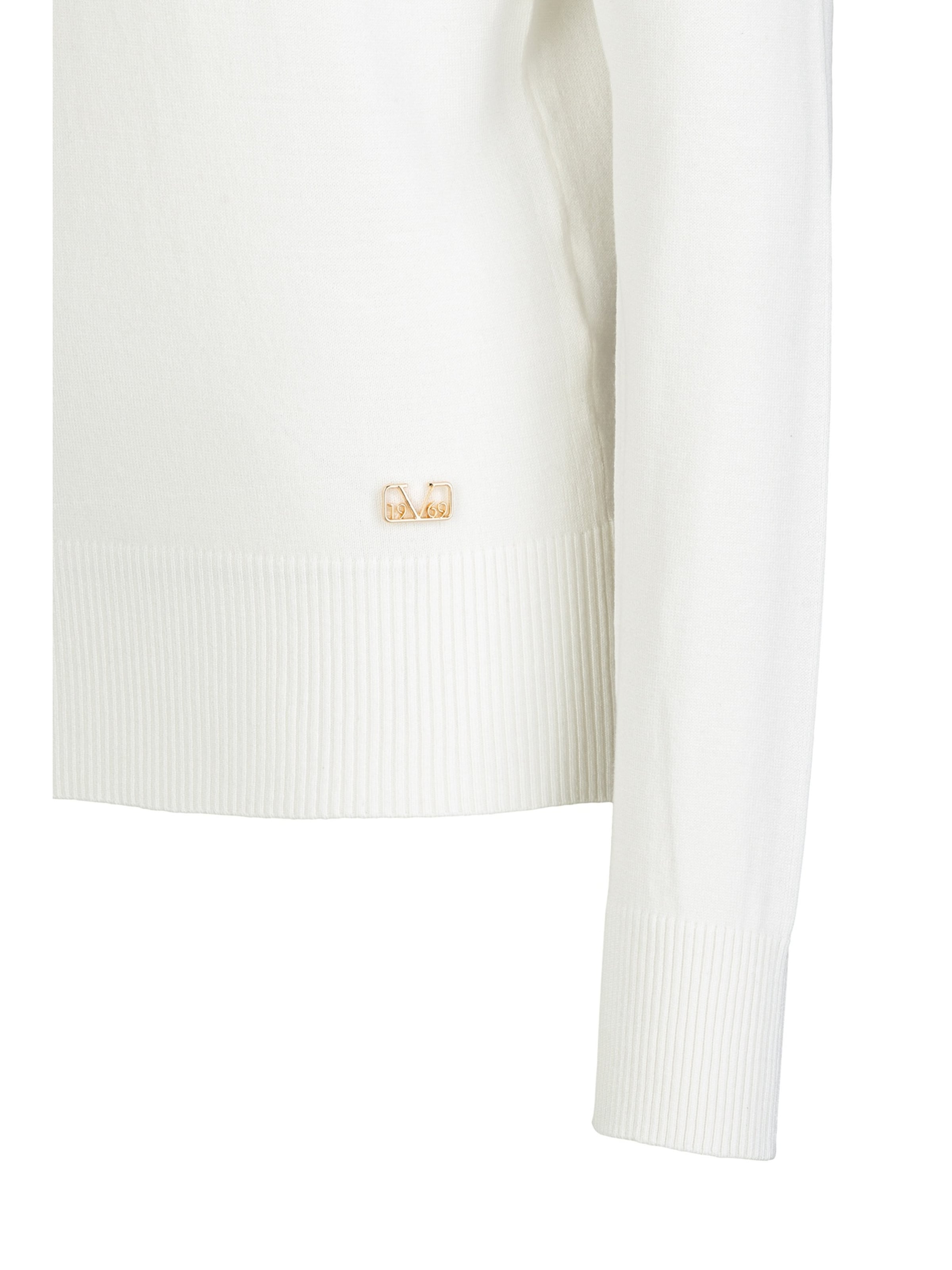 19V69 ITALIA Sweater 'Viola' in White