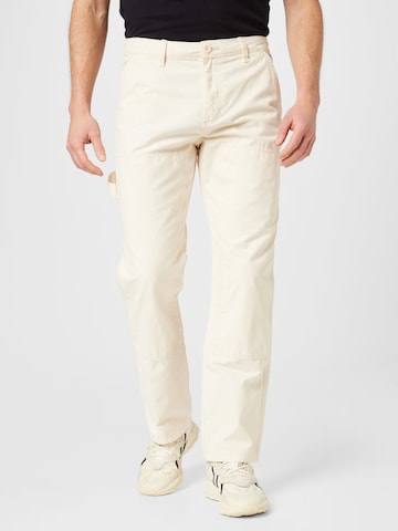 Only & Sons Regular Trousers 'EDGE' in Beige: front