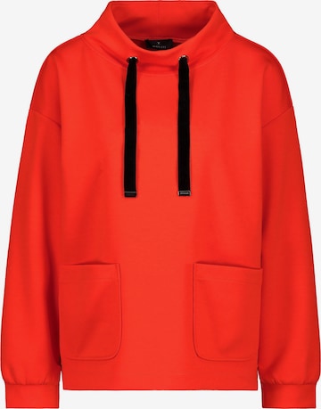 Sweat-shirt monari en rouge : devant