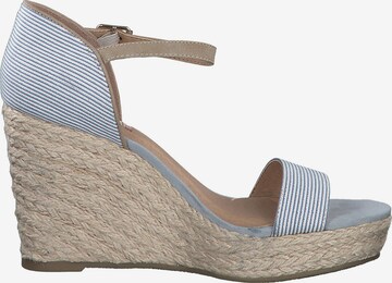 s.Oliver Strap Sandals in Blue