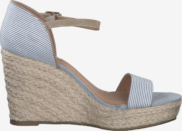 s.Oliver Strap sandal in Blue