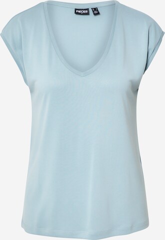 PIECES - Camiseta 'Kamala' en azul: frente