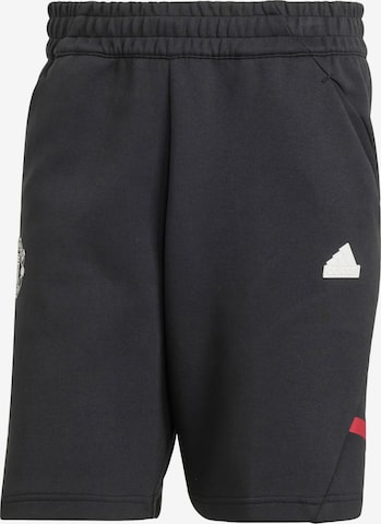 ADIDAS SPORTSWEAR Regular Sportshorts 'Manchester United' in Schwarz: predná strana