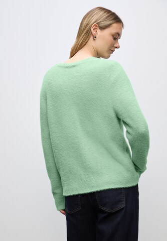 STREET ONE Strickjacke in Grün