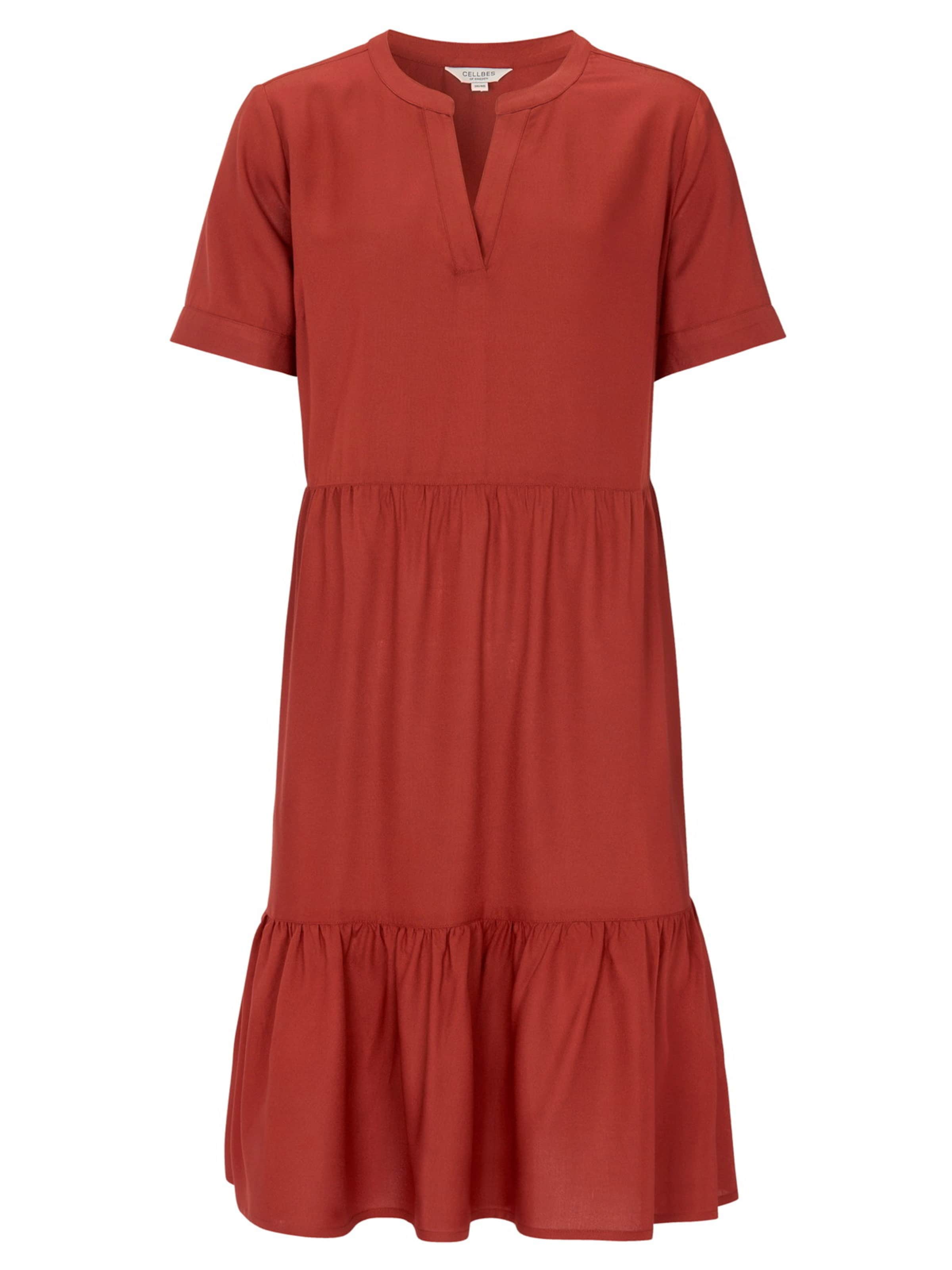 Cellbes of Sweden Jurk in Rood: voorkant