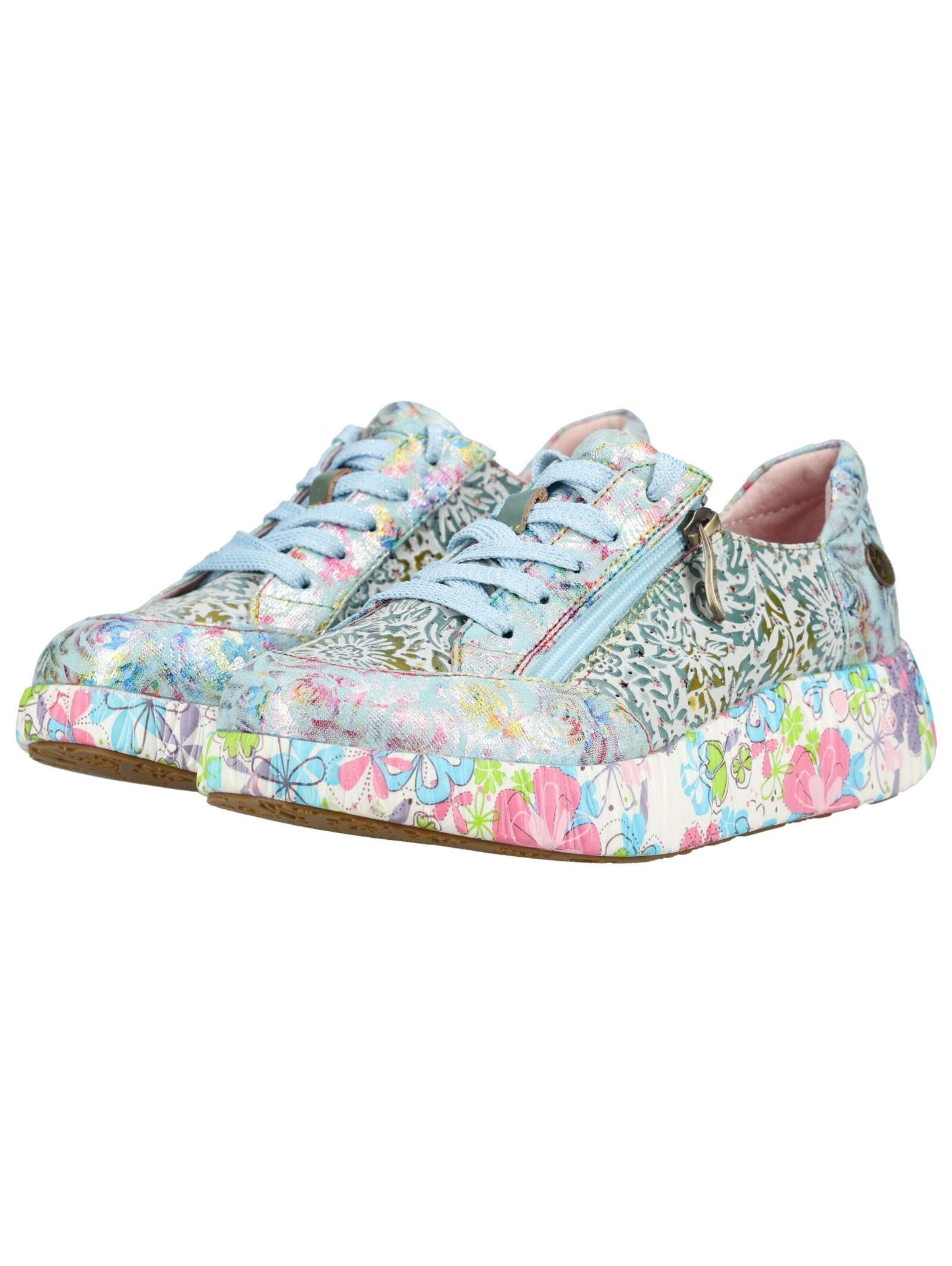 Baskets basses Laura Vita en bleu