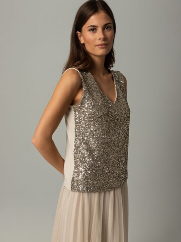 MORE & MORE Top in Beige: voorkant