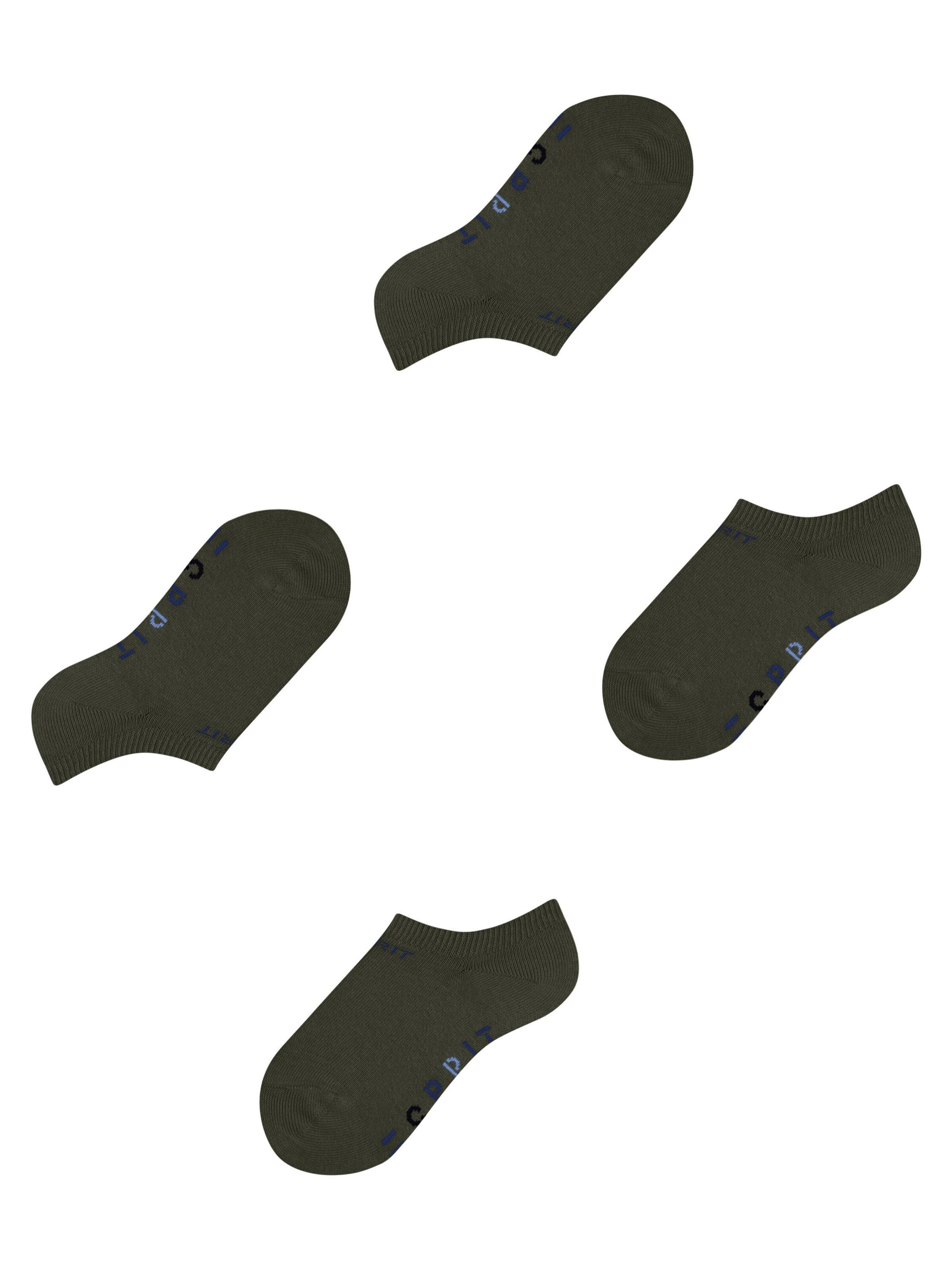 ESPRIT Socks 'Foot Logo 2-Pack' in Green