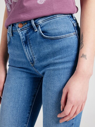 WRANGLER Skinny Farkut värissä sininen