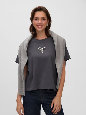 T-shirt 'SARA' VERO MODA en gris : devant