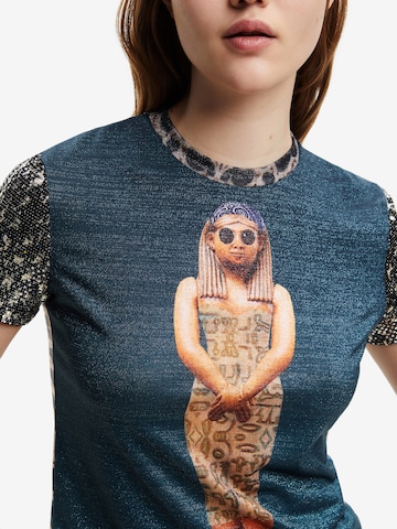 Desigual T-Shirt 'Faraona' in Blau