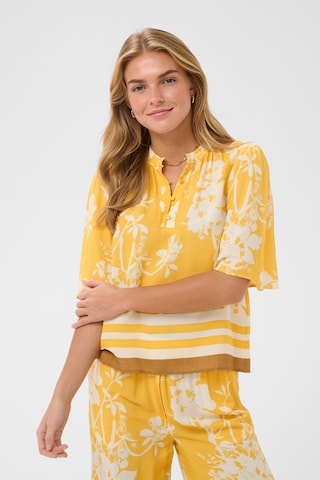 SAINT TROPEZ Bluse 'RashedaSZ' i gul: forside