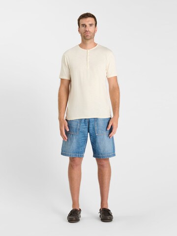 Le Temps Des Cerises Shirt 'ONEO' in Beige