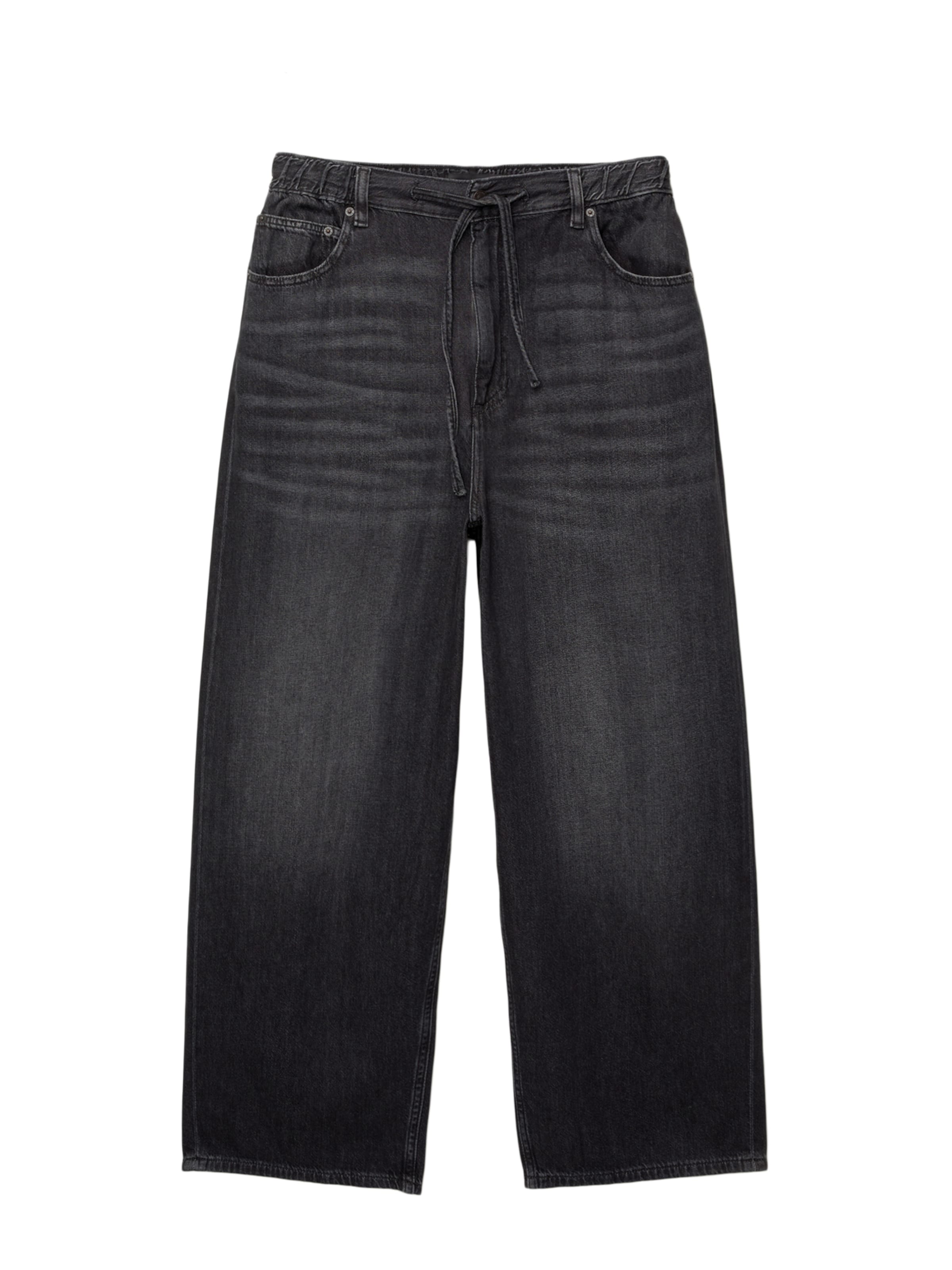 Pull&Bear Jeans in Zwart: voorkant
