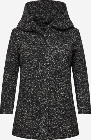 ONLY Carmakoma Between-seasons coat 'Newsedona' in Black: front