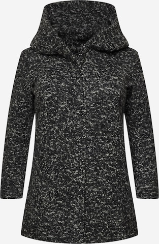 Manteau mi-saison 'Newsedona' ONLY Carmakoma en noir : devant