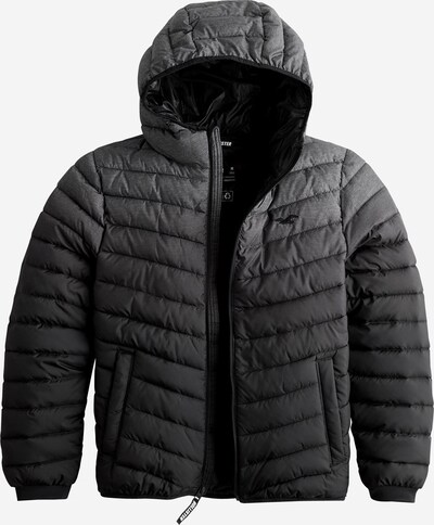 HOLLISTER Veste mi-saison 'NARROW CHANNEL CORE PUFFER' en gris, Vue avec produit