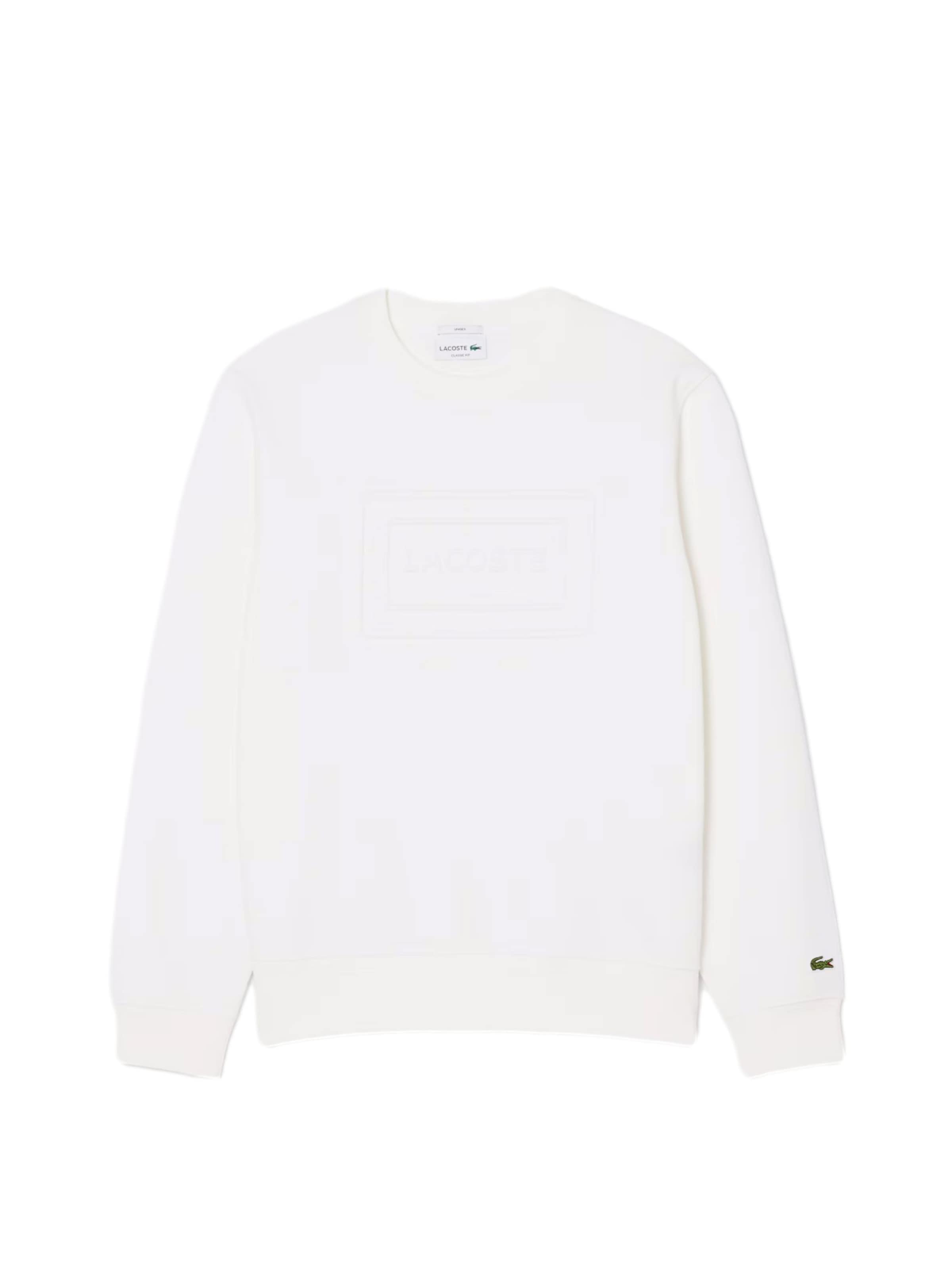 LACOSTE Sweatshirt in L in White, Item view