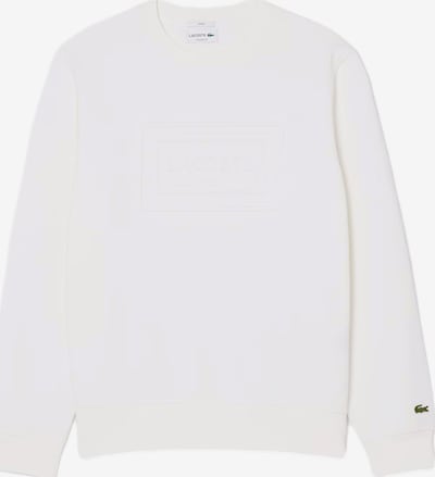 LACOSTE Collegepaita koossa XL värissä valkoinen, Tuotenäkymä