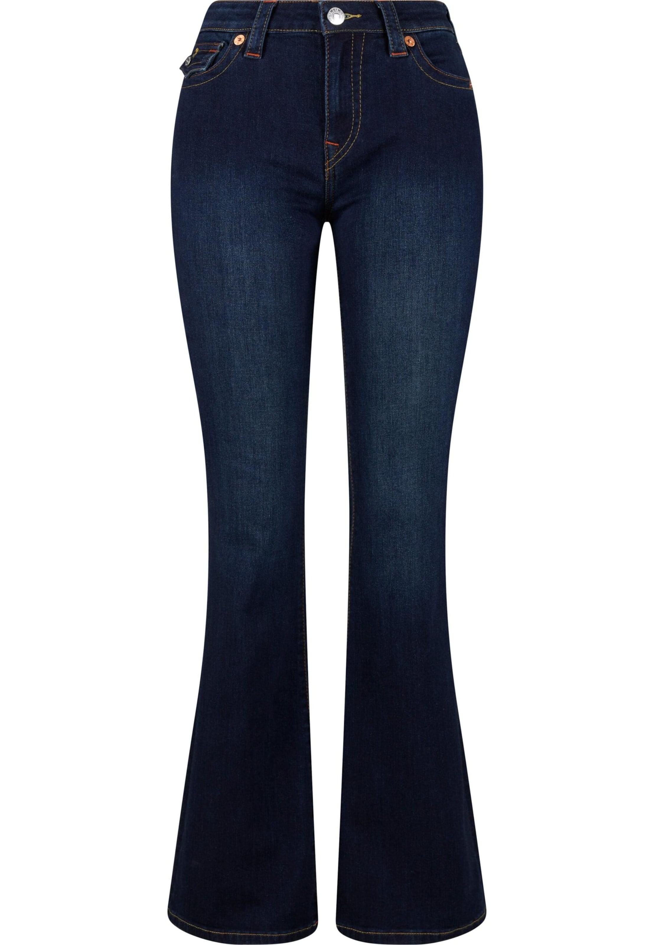 Bootcut Jeans 'Becca' di True Religion in blu: frontale