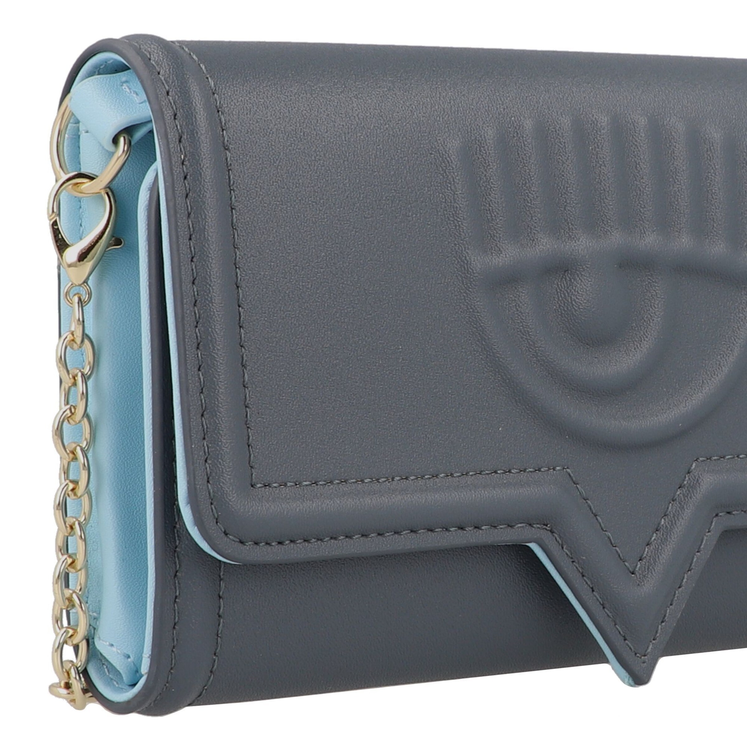 Pochette 'Eyelike' Chiara Ferragni en bleu