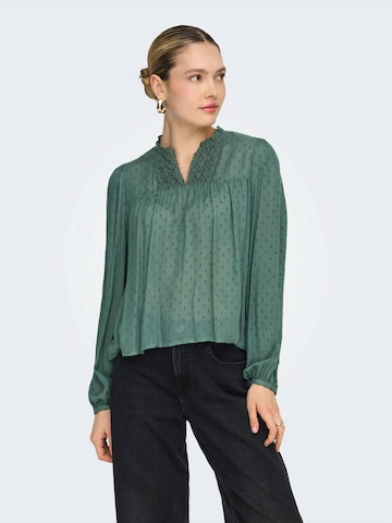 ONLY Μπλούζα 'ONLGEZA' σε πράσινο: μπροστά