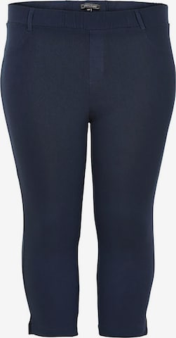 SANDGAARD Skinny Leggings in Blue: front