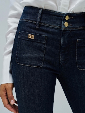 évasé Jean 'Secret Push In' Salsa Jeans en bleu