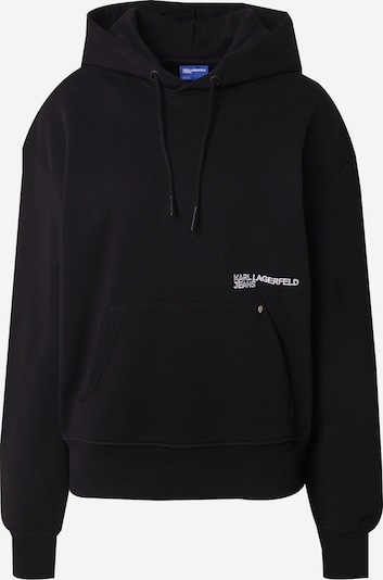 Megztinis be užsegimo iš KARL LAGERFELD JEANS, spalva – mėlyna / pilka / juoda / balta, Prekių apžvalga