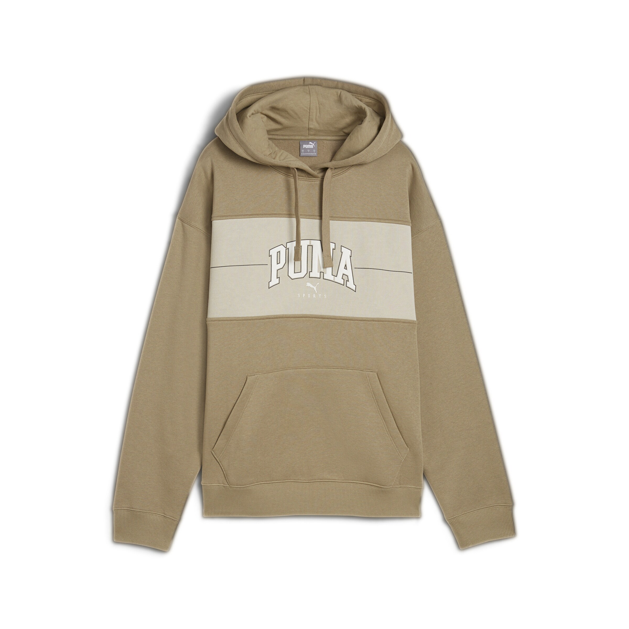 PUMA Sweatshirt 'Squad' in Beige: front
