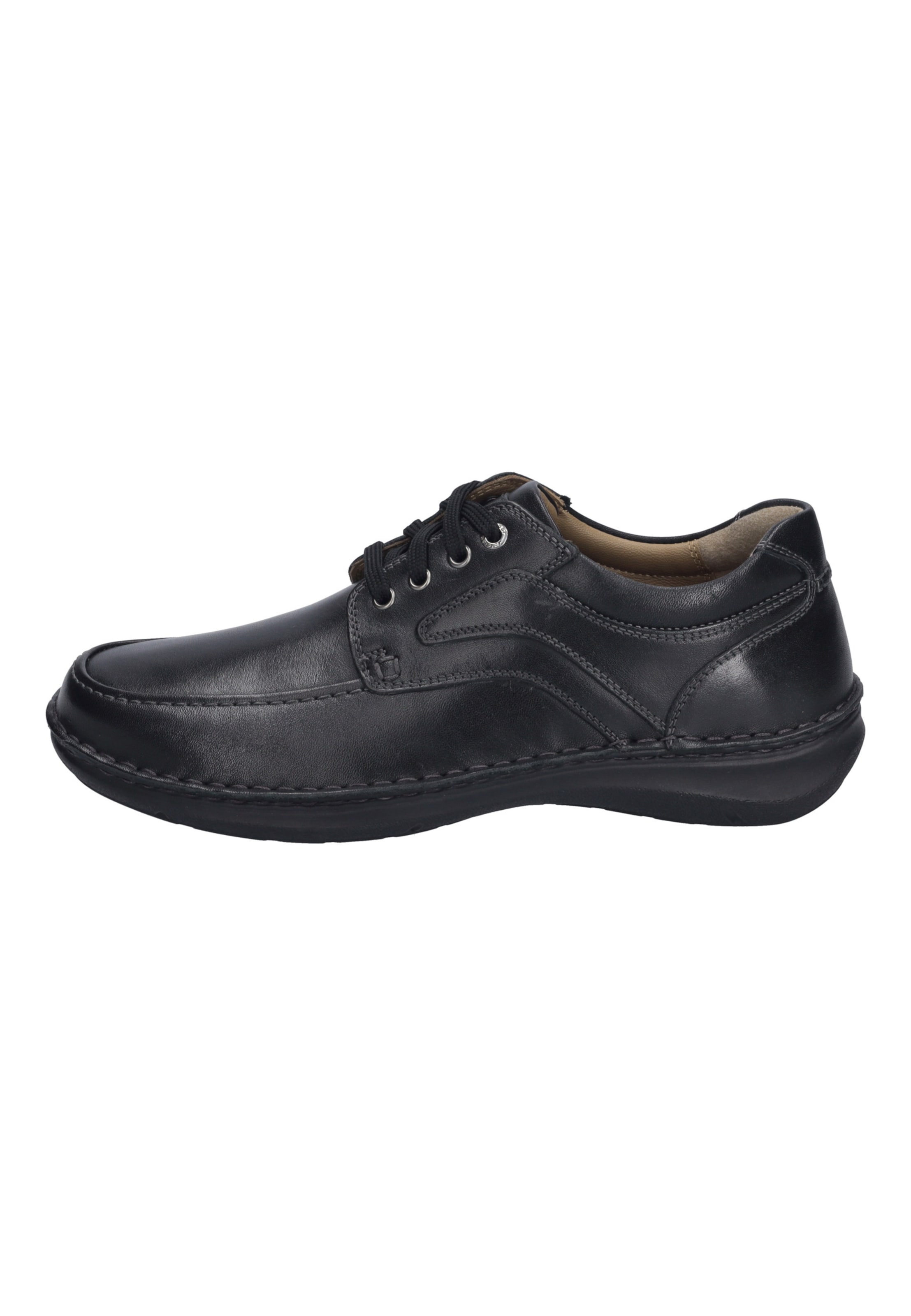JOSEF SEIBEL Lace-up shoe 'New Anvers 62' in Black: front